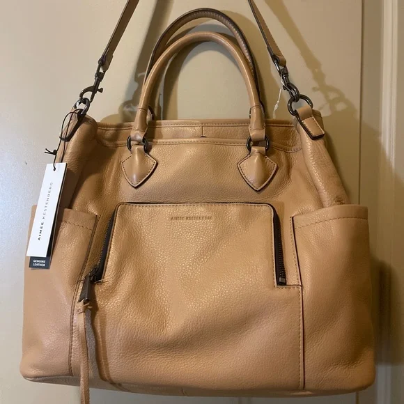 COPY - Aimee Kestenberg Leather Sunbury Tote Vachetta NWT - Picture 3 of 7